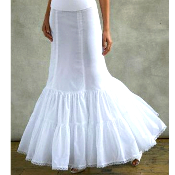 david's bridal fit and flare slip